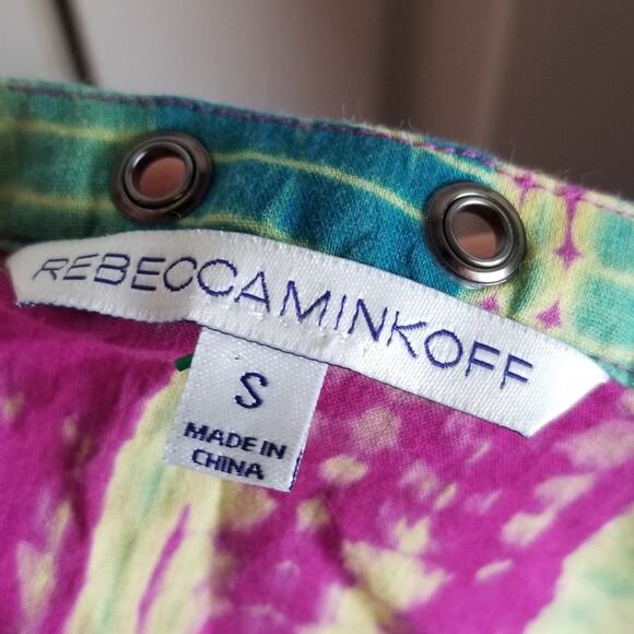 COPY - Rebecca Minkoff top size small colorful v … - Picture 8 of 8